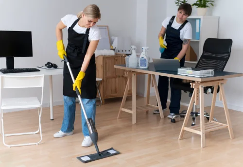 Nettoyage de bureau professionnel à Forgès